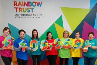 K2 Corporate Mobility surpass £100,000 fundraising milestone for Rainbow Trust image