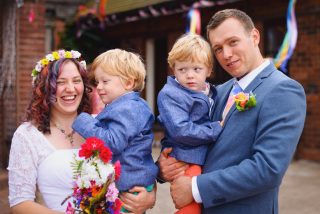 Joe and Anna’s Rainbow Wedding image