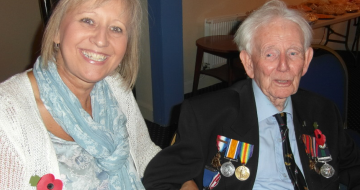 Albert Bennett, Burma Star - RAF 155 Spitfire Squadron and long term supporter turns 100 image