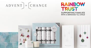 Join the giving revolution this Christmas – Rainbow Trust is proud to be part of innovative product line-up from Advent of Change image