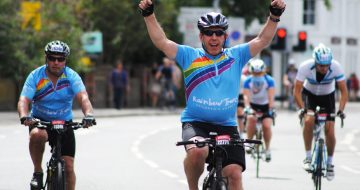Bernard takes on his third RideLondon for Rainbow Trust image