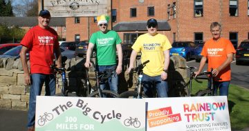 Hanover Dairies and Fentimans 300 mile bike ride to support families with a seriously ill child image