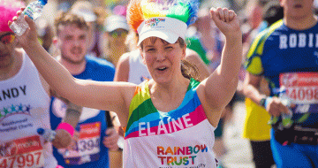 Join Team Rainbow Trust for the 2019 London Marathon today! image