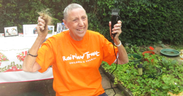 Grandmother cuts off hair and raises £756 image