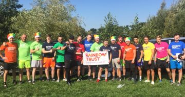 Rainbow Trust dad rallies eighteen friends for mud race image