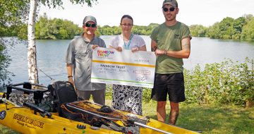 London International Kayak Fishing Festival raises £1,000 image