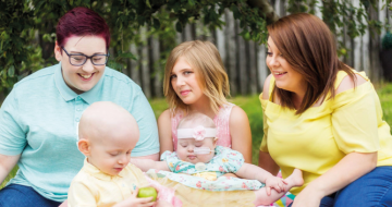 Family Support Worker Mandy gives family time to focus on each of their children image