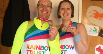 Why I'm taking on a half marathon for Rainbow Trust image