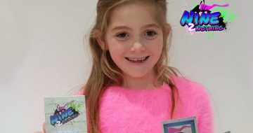 Entrepreneurial seven year old supports seriously ill children image