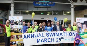 Portishead Rotary Club names Rainbow Trust as its 2017 Swimathon charity image