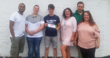 Racing car driver raises £700 for Rainbow Trust image