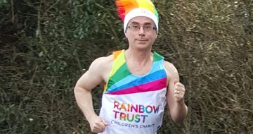 Sal runs the London Marathon for Rainbow Trust image