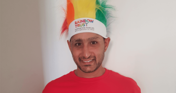 Meet Simon, a Dad raising money to thank Rainbow Trust image