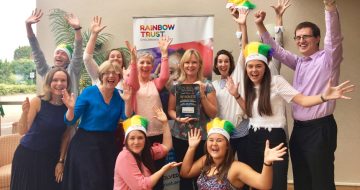 Rainbow Trust Children’s Charity voted Surrey’s best Not-for-profit Organisation image