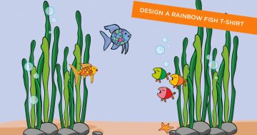 The Rainbow Fish Design a T-Shirt Competition image