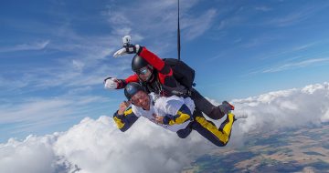 What do wine tasting and sky diving have in common? image