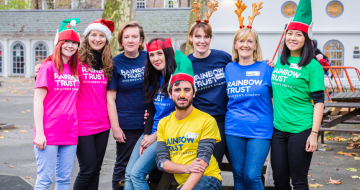 Rainbow Trust listed in The Sunday Times’ Top 100 Not-For-Profit Organisations to Work For image