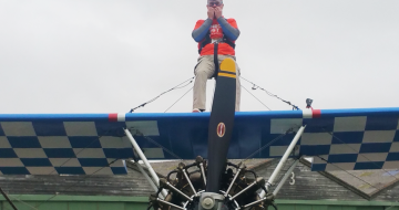 North East volunteer takes to the skies image