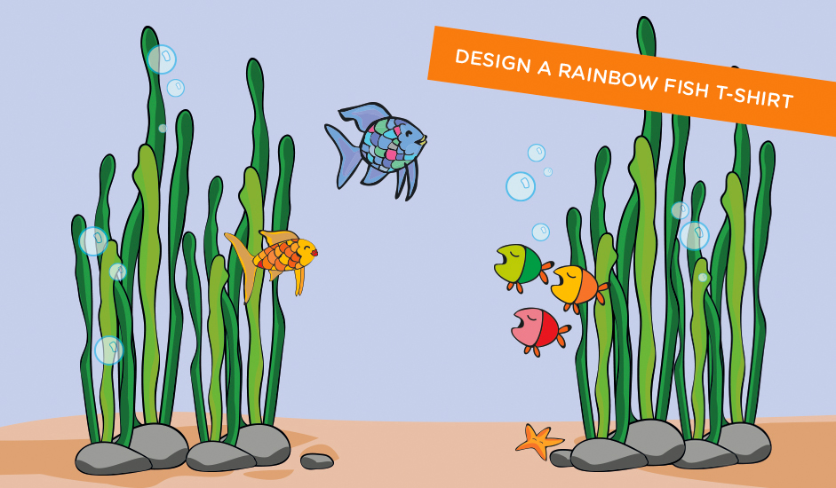 The Rainbow Fish Design a T-Shirt 