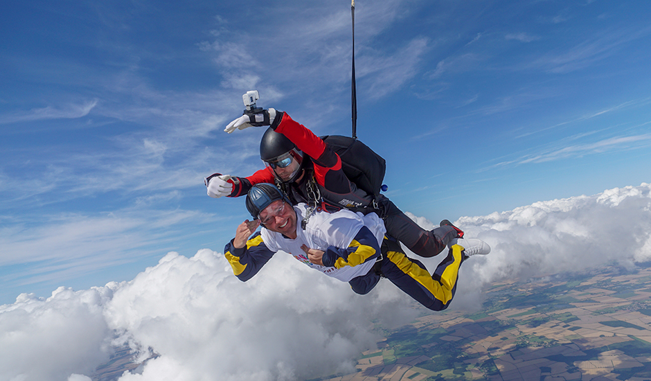 What do wine tasting and sky diving have in common?
