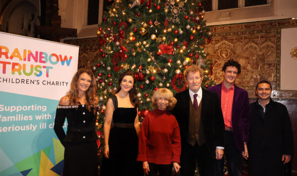 L-R, Annabel Croft, Margaret Keys, Helen Worth, Sebastian Faulks, William Costello, Sebastian de Souza