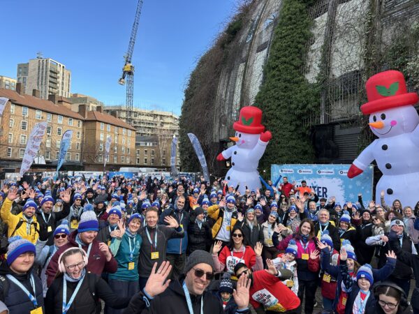 The Crowd at London Winter Walk
